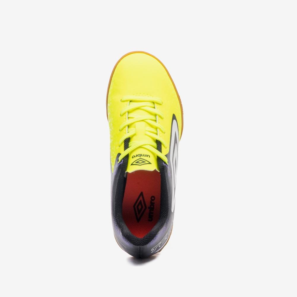 Chuteira Futsal Umbro Techno II Jr Amarelo/Preto 4