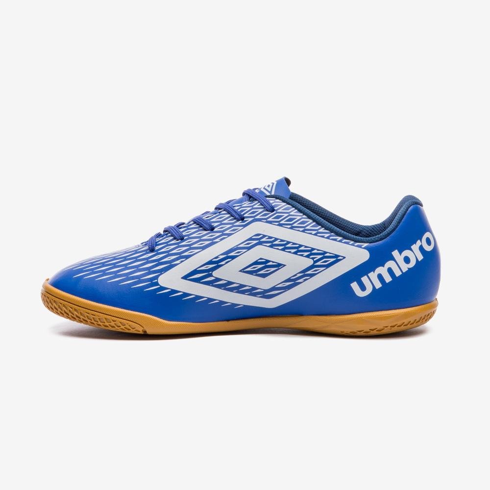 Chuteira Futsal Umbro X-Diamond Azul/Branco 2