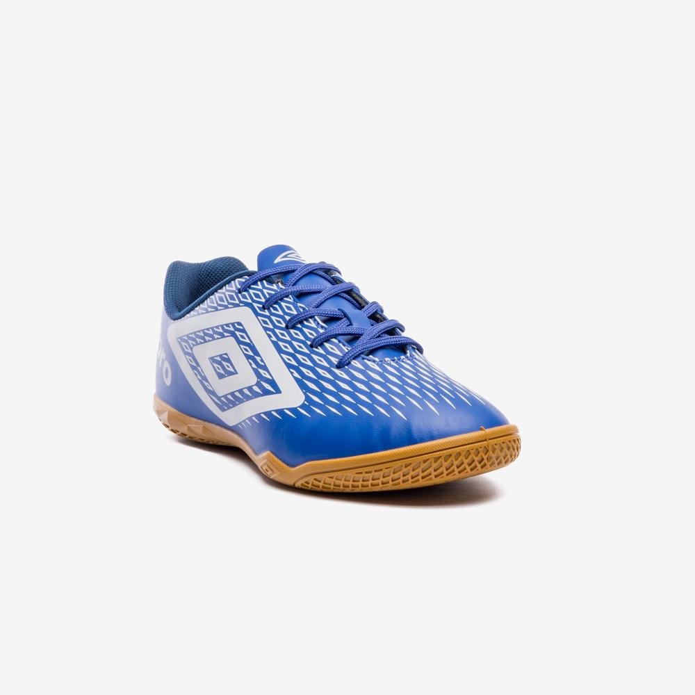 Chuteira Futsal Umbro X-Diamond Azul/Branco 3