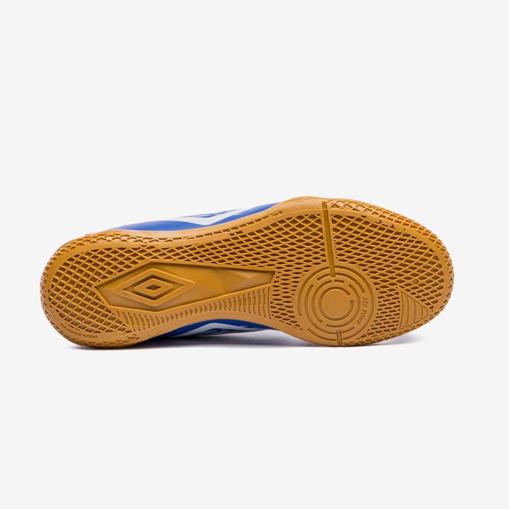 Chuteira Futsal Umbro X-Diamond Azul/Branco 5