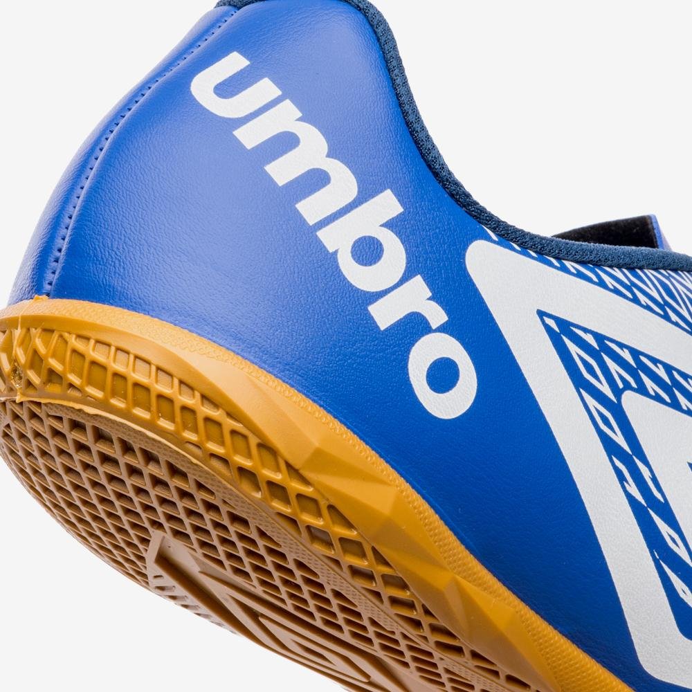 Chuteira Futsal Umbro X-Diamond Azul/Branco 8