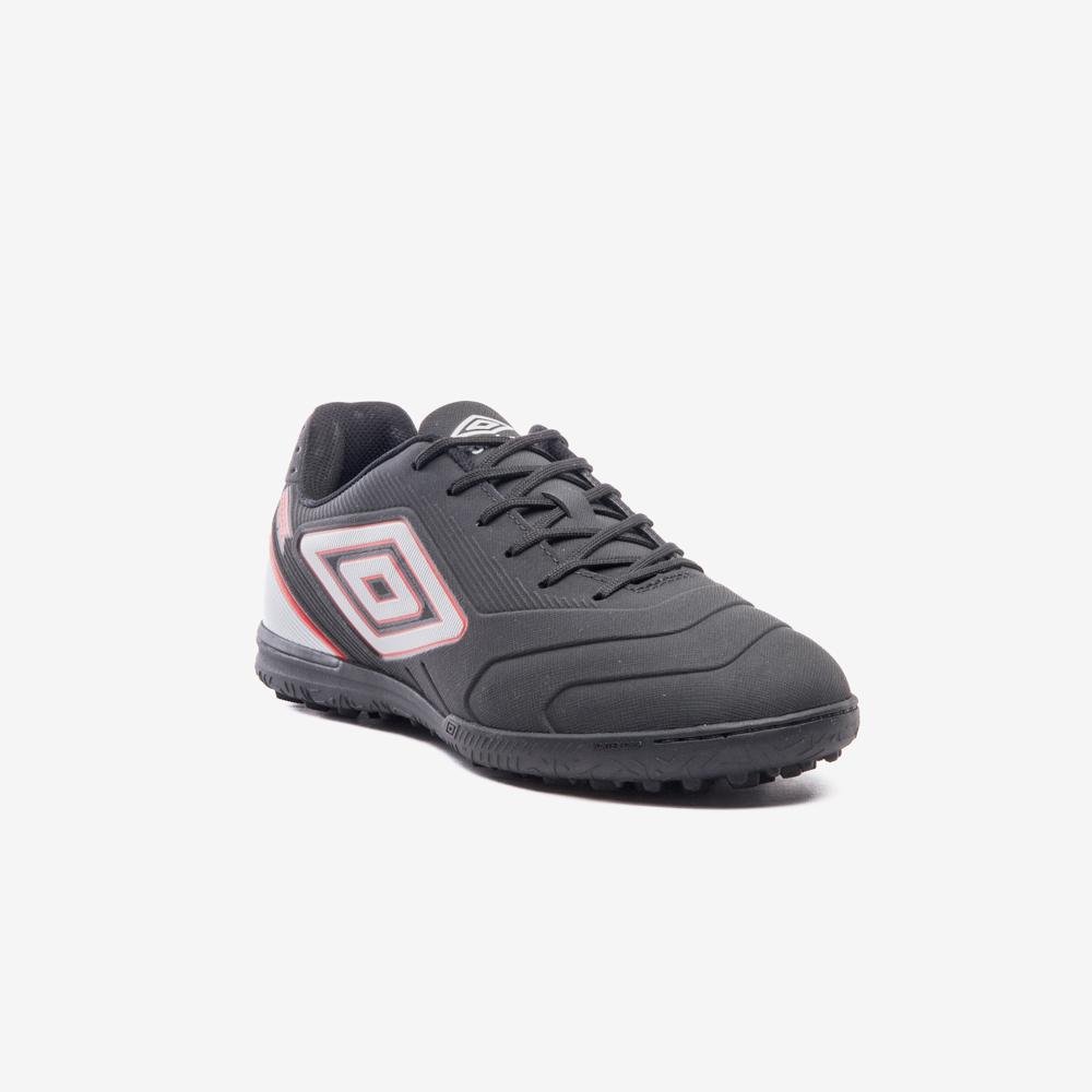 Chuteira Society Umbro Attak Iii Preto/Branco/Vermelho 3