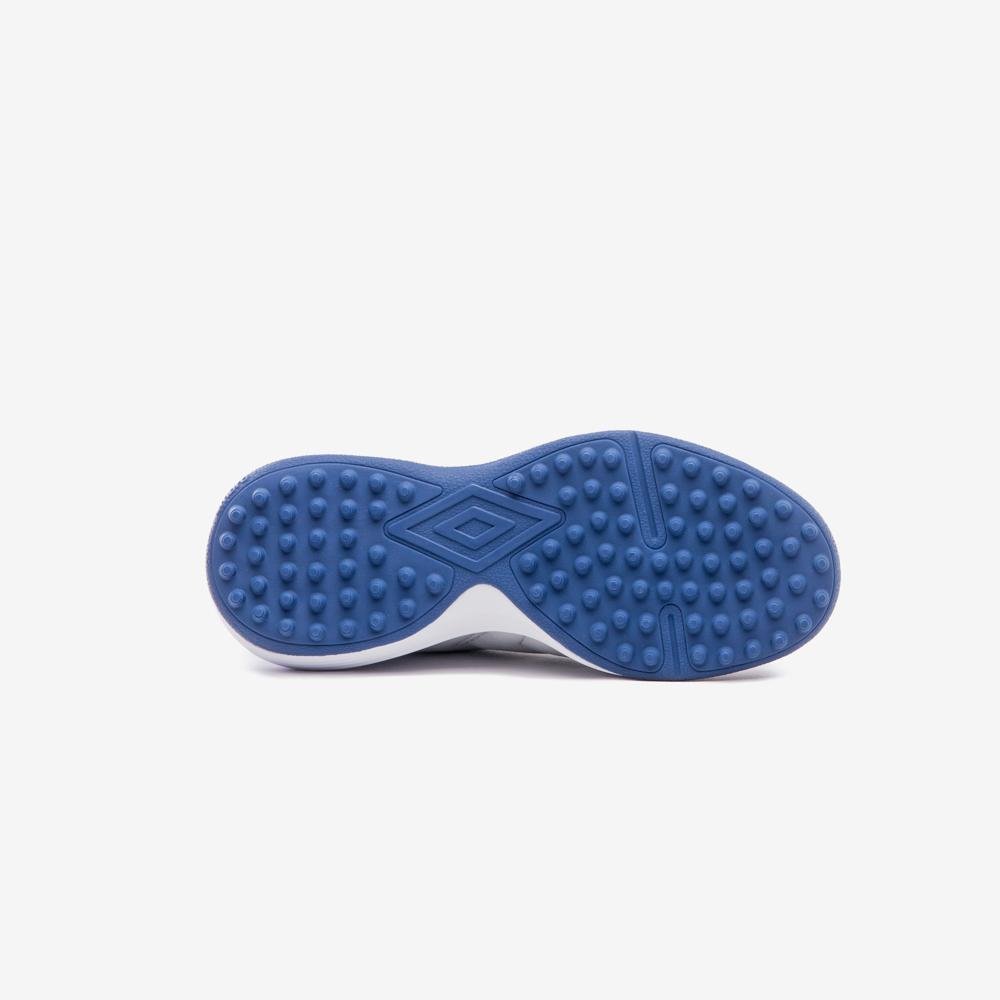 Chuteira Society Umbro Br Futsal Jr Cinza/Azul 5