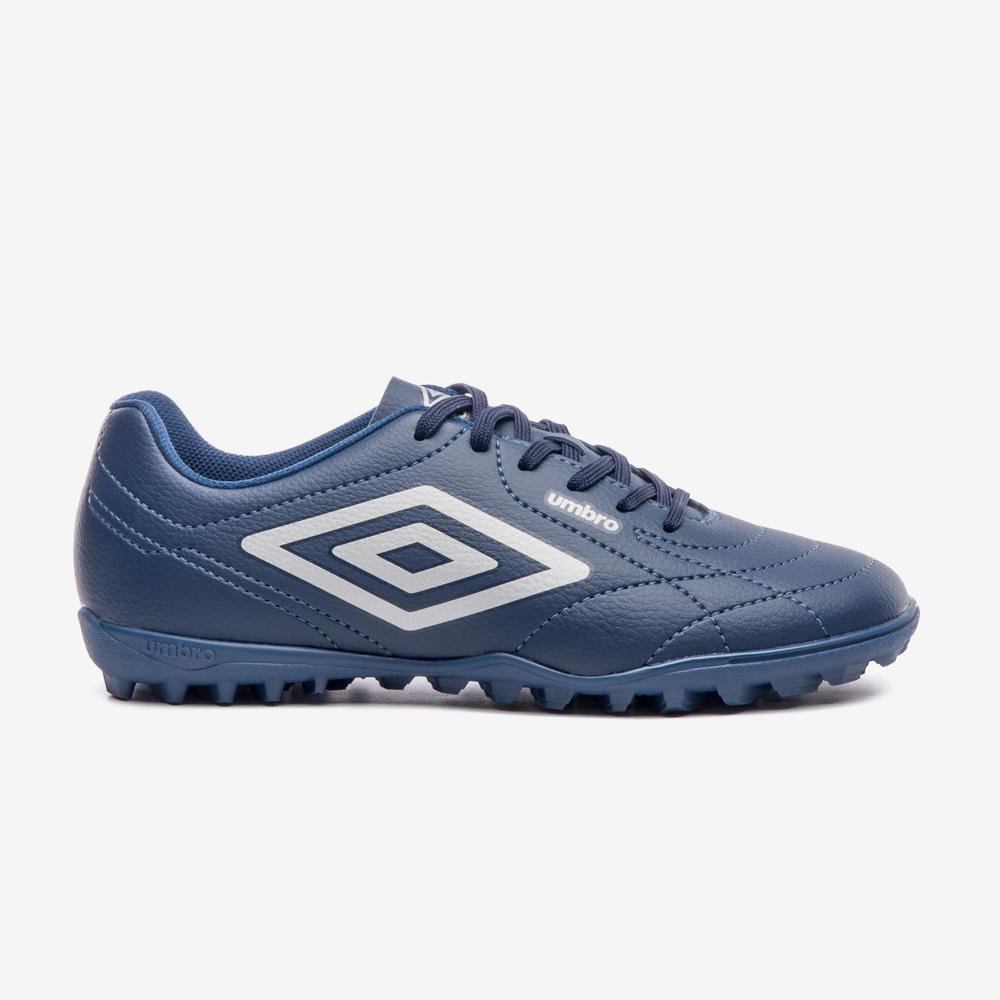 Chuteira Society Umbro Class Footballer Azul/Branco 1