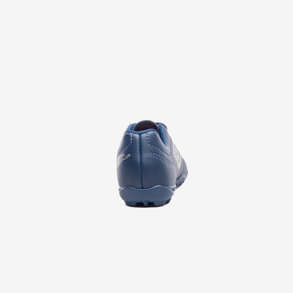 Chuteira Society Umbro Class Footballer Jr Azul/Branco 6