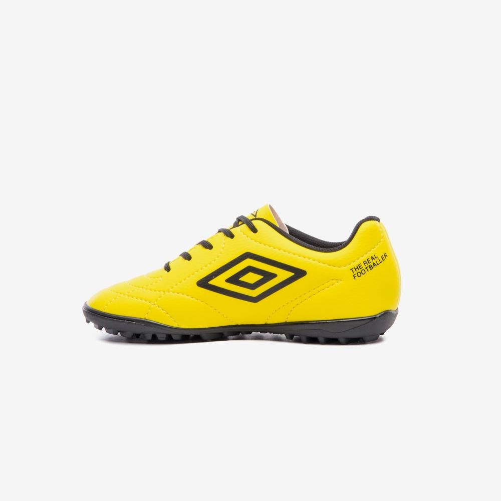 Chuteira Society Umbro Class Footballer Jr Amarelo/Preto 2