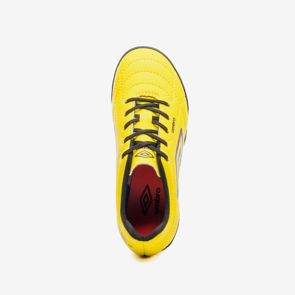 Chuteira Society Umbro Class Footballer Jr Amarelo/Preto 4