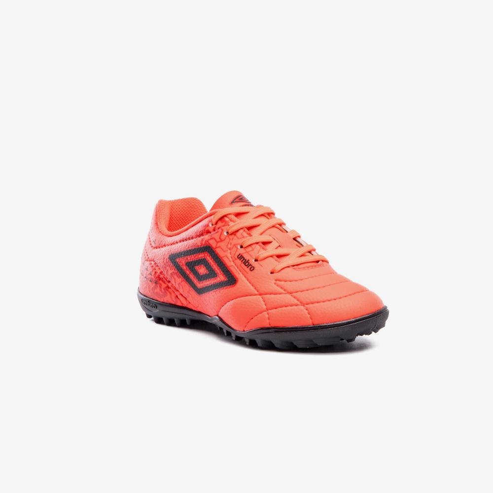 Chuteira Society Umbro Class Neo Jr Laranja/Preto 3