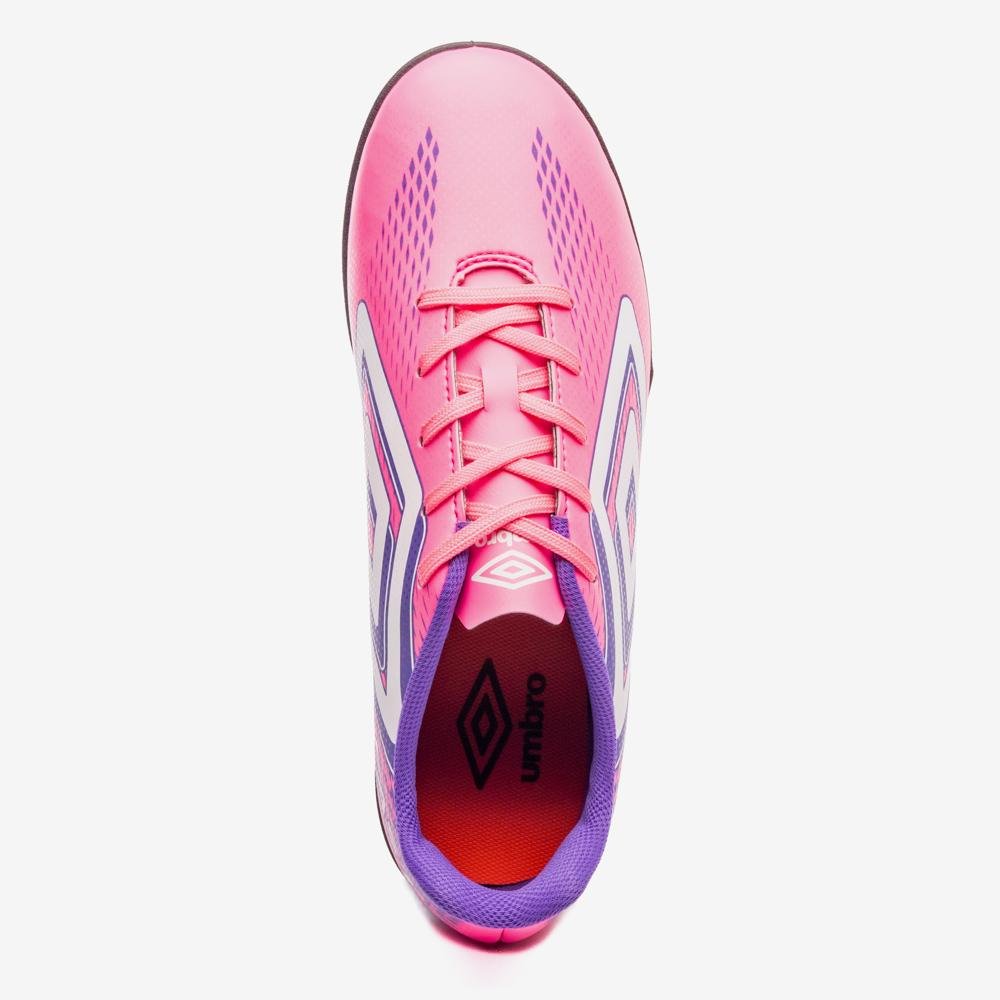 Chuteira Society Umbro Fast Ii Rosa/Roxo 4