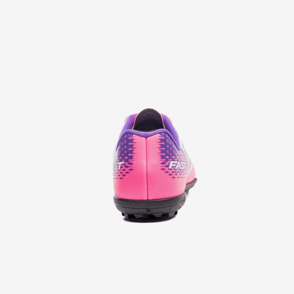 Chuteira Society Umbro Fast Ii Rosa/Roxo 6