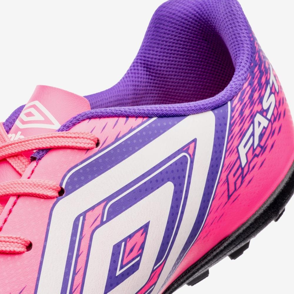 Chuteira Society Umbro Fast Ii Rosa/Roxo 8