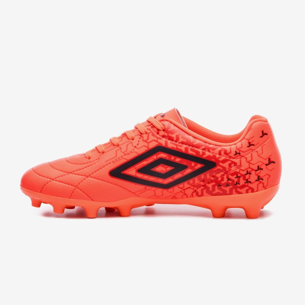 Chuteira Campo Umbro Class Neo Laranja/Preto 2