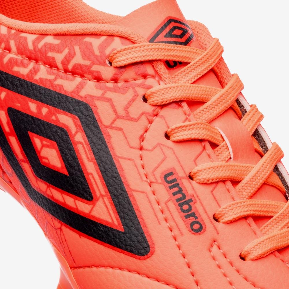 Chuteira Campo Umbro Class Neo Laranja/Preto 7