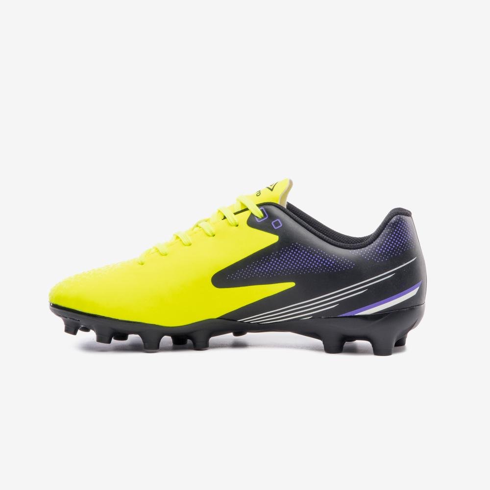 Chuteira Campo Umbro Techno Ii Amarelo/Preto/Branco 2