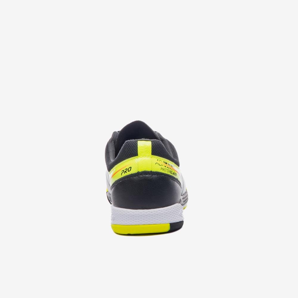 Chuteira Futsal Umbro Adamant Master Class Pro Bump Branco/Preto/Amarelo 6