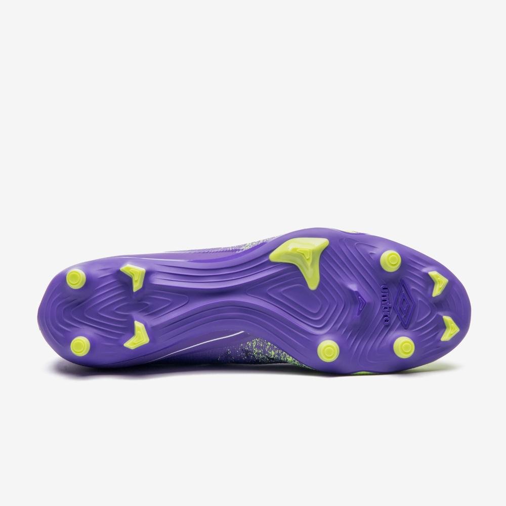 Chuteira Campo Umbro Velocita Decimo Premier Roxo/Preto/Verde 5