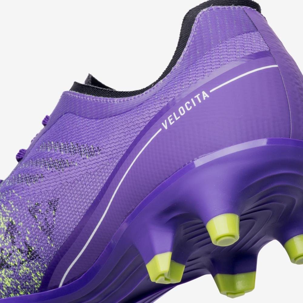 Chuteira Campo Umbro Velocita Decimo Premier Roxo/Preto/Verde 8