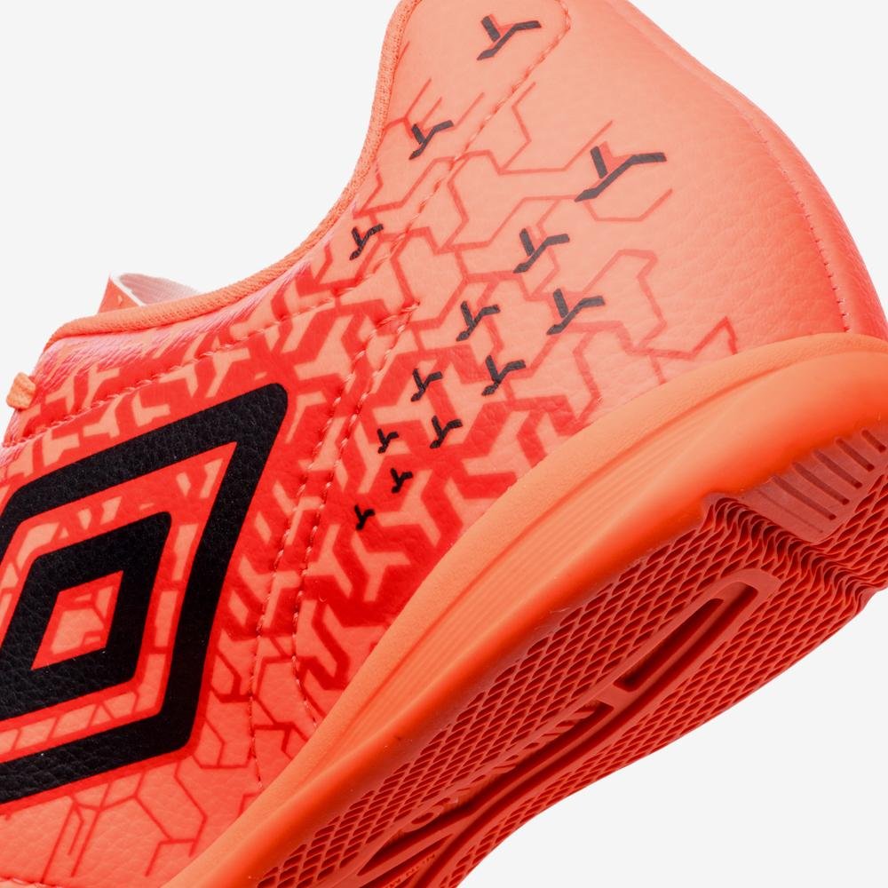 Chuteira Futsal Umbro Class Neo Laranja/Preto 8