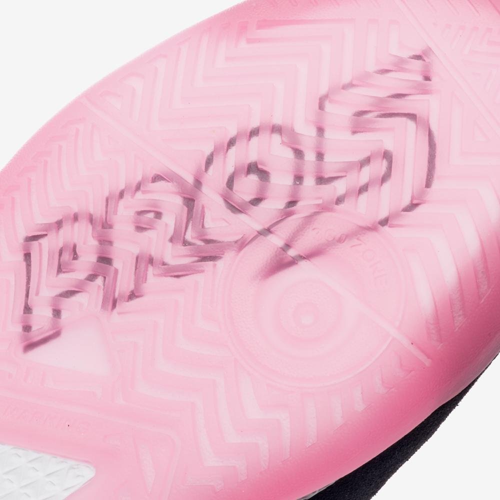 Chuteira Futsal Umbro Pro 5 Bump Branco/Preto/Roxo 9