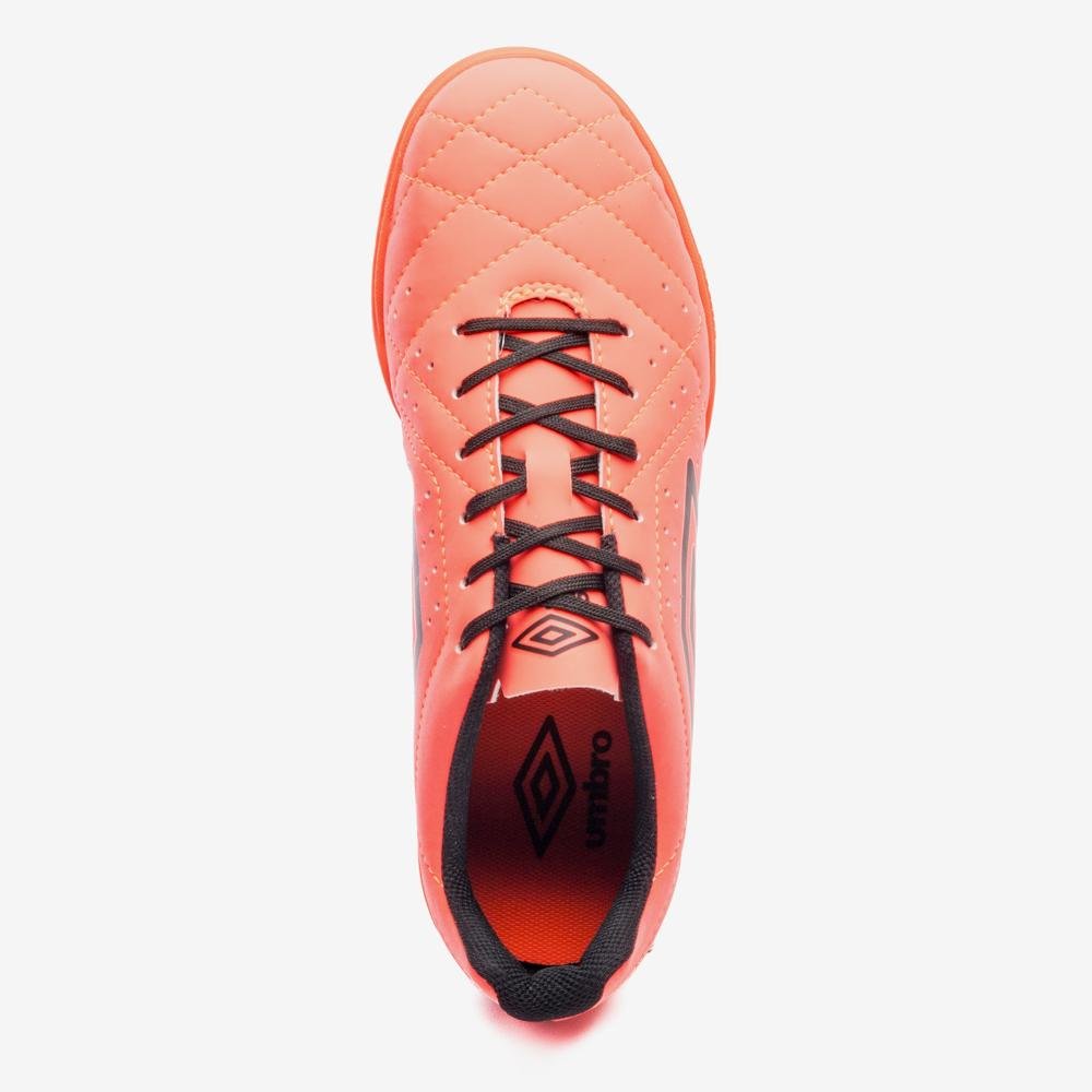 Chuteira Futsal Umbro Neo Striker Laranja/Preto 4