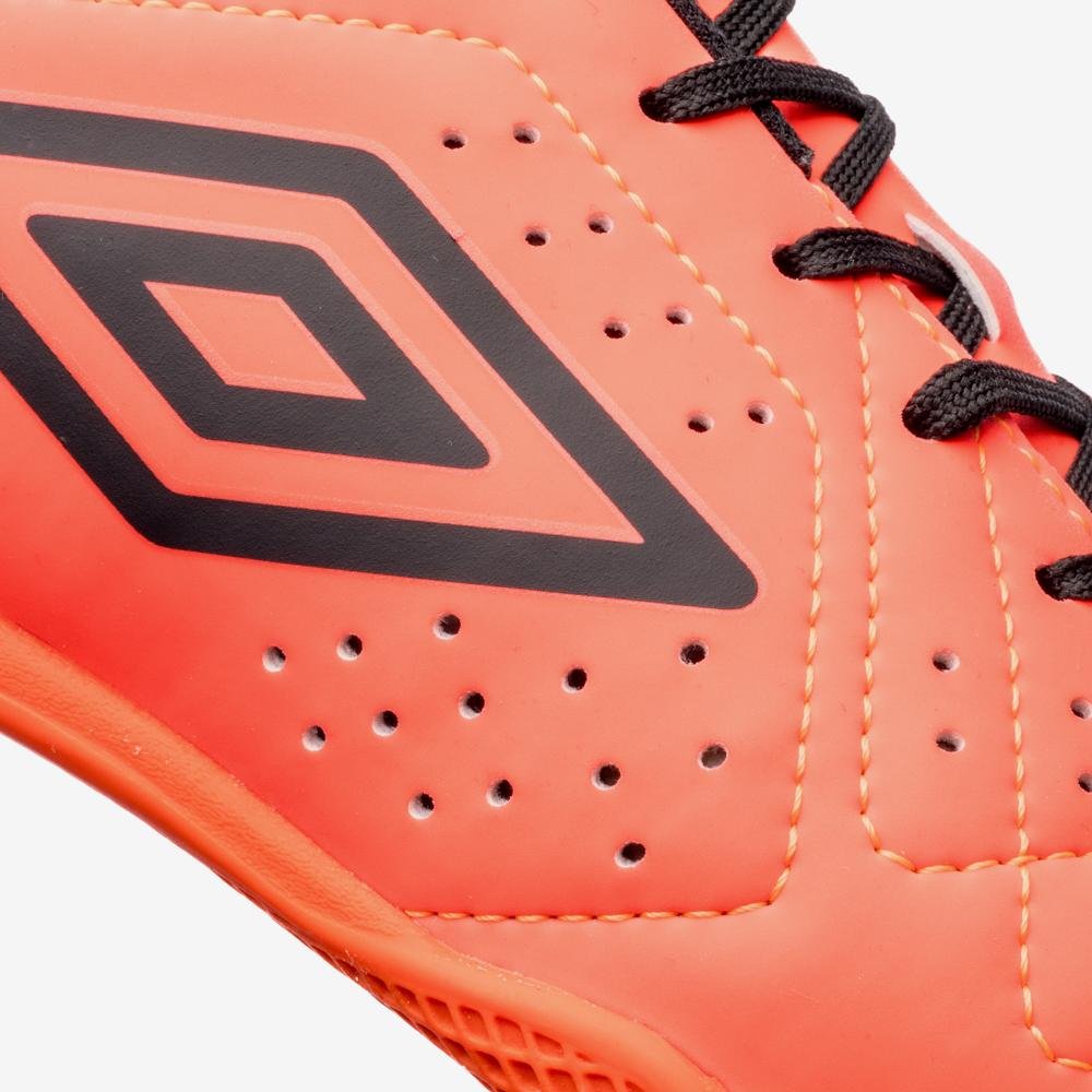 Chuteira Futsal Umbro Neo Striker Laranja/Preto 8