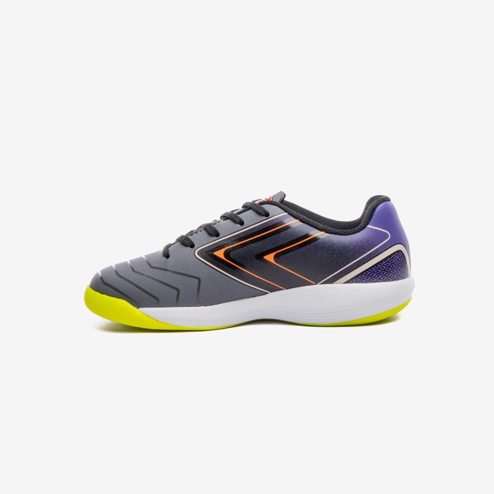 Chuteira Futsal Umbro Pro 5 Jr Cinza 2