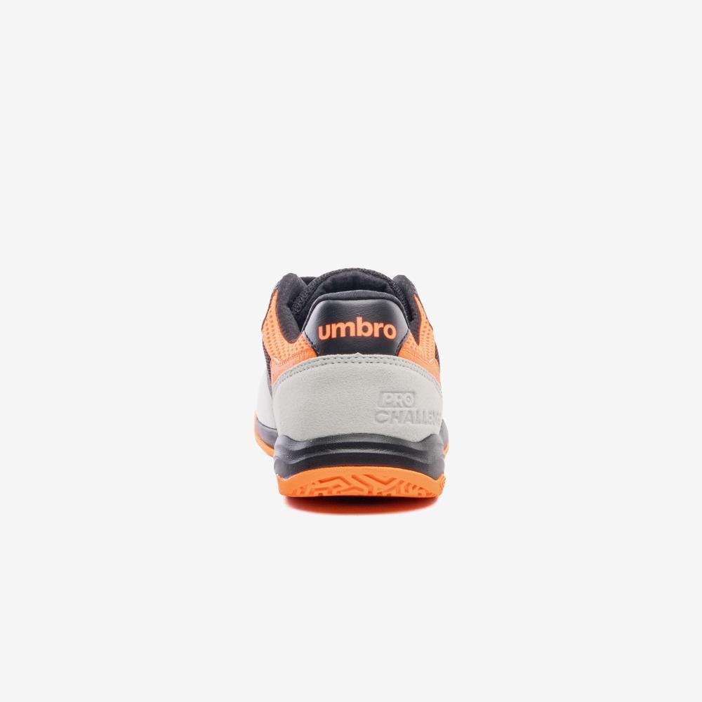 Chuteira Futsal Umbro Pro Challenge Uptake Preto/Laranja 6