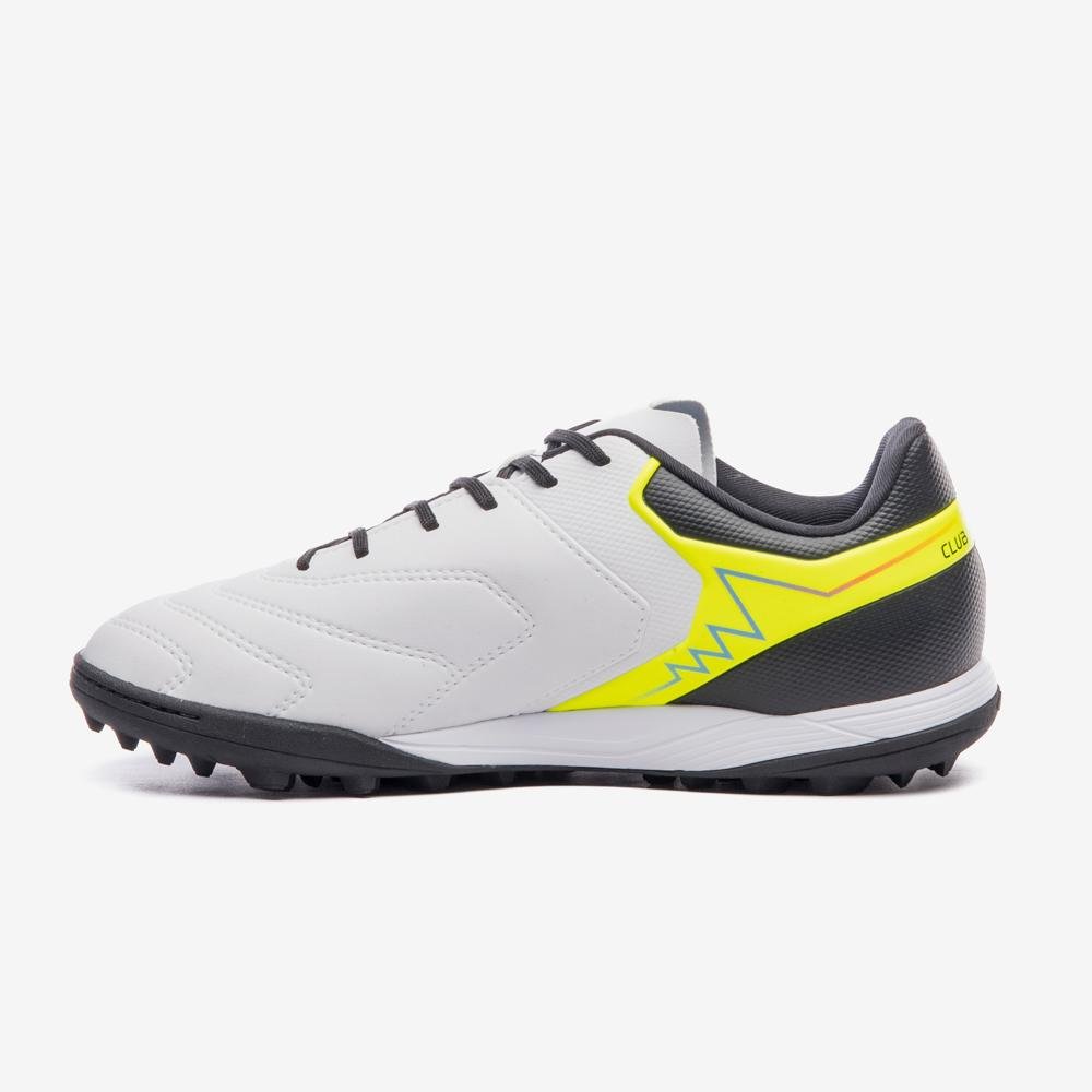 Chuteira Society Umbro Adamant Master Class Club Branco/Preto/Amarelo 2