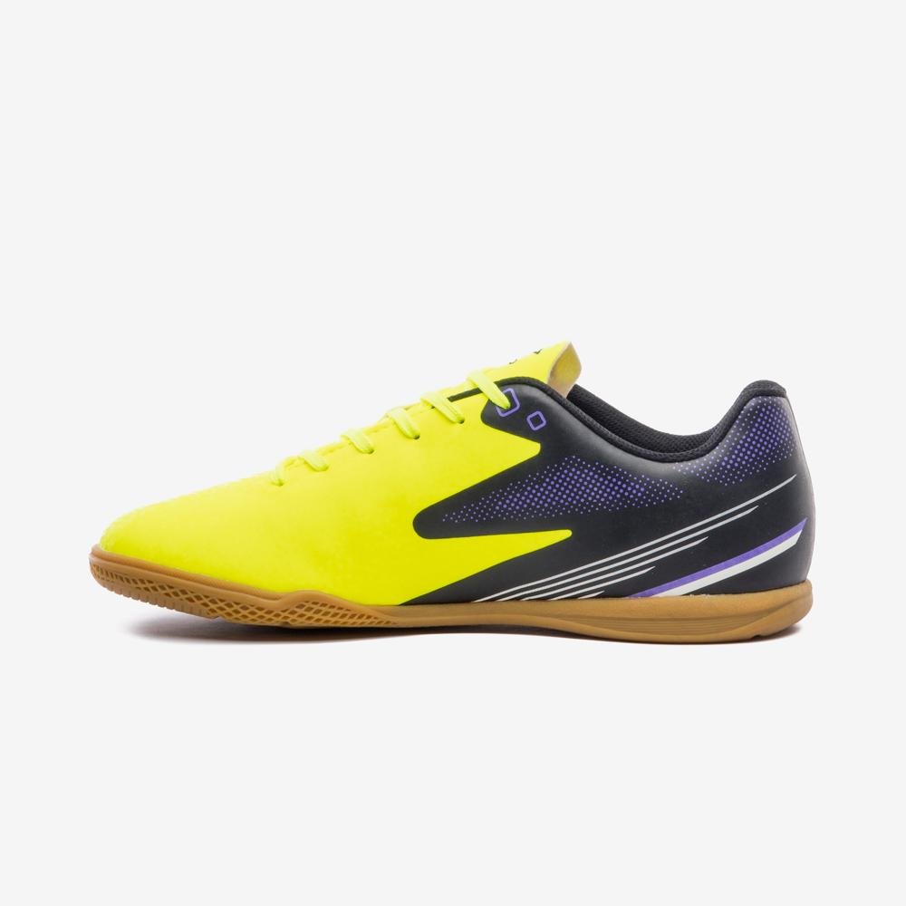 Chuteira Futsal Umbro Techno Ii Amarelo/Preto/Branco 2