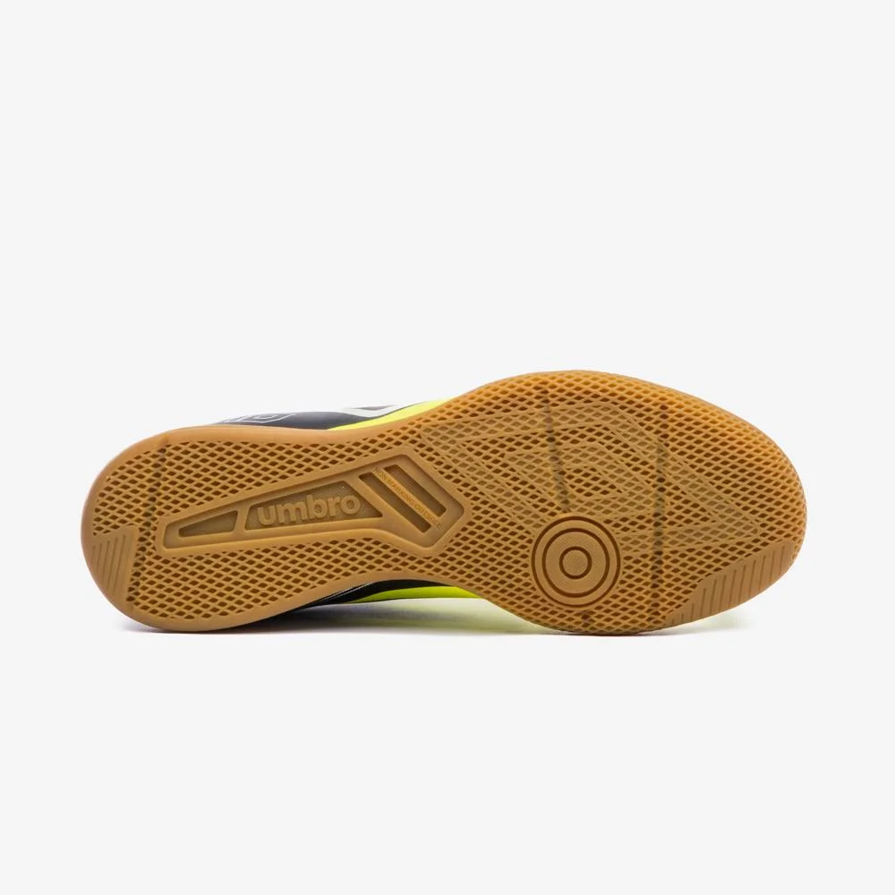 Chuteira Futsal Umbro Techno Ii Amarelo/Preto/Branco 5