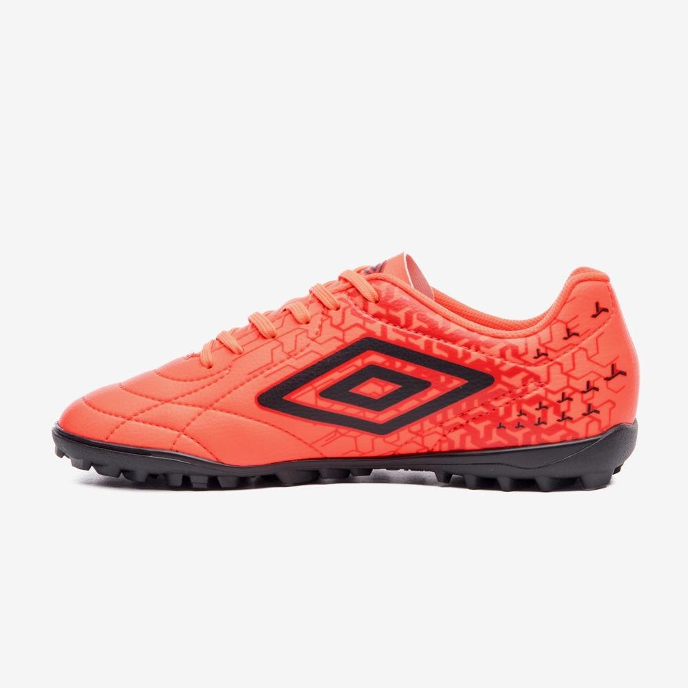 Chuteira Society Umbro Class Neo Laranja/Preto 2