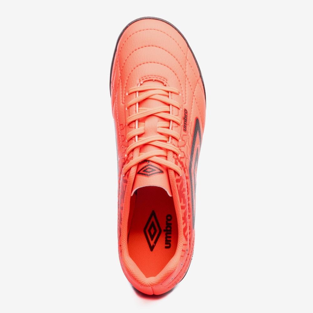 Chuteira Society Umbro Class Neo Laranja/Preto 4