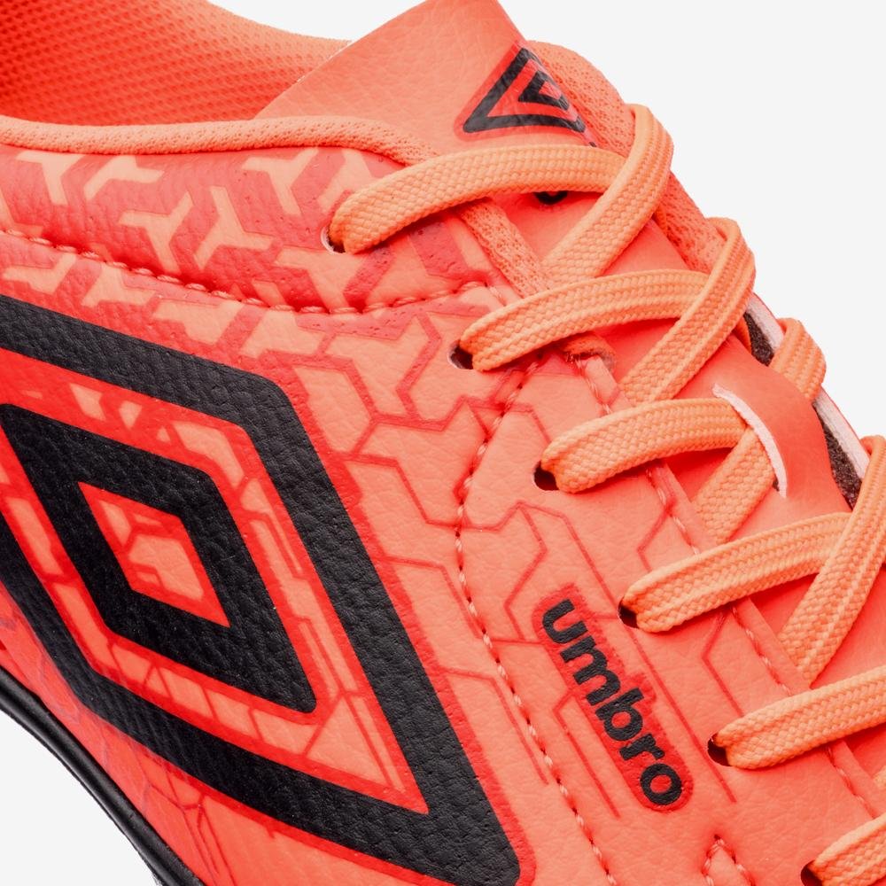 Chuteira Society Umbro Class Neo Laranja/Preto 7