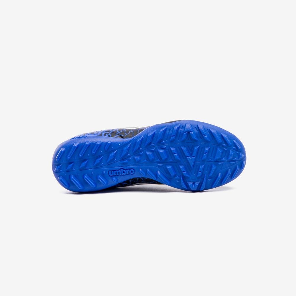 Chuteira Society Umbro Class Neo Jr Preto/Azul 5