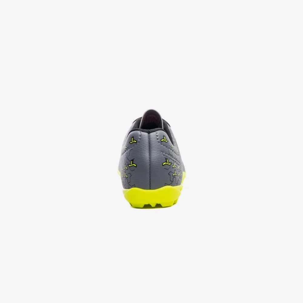 Chuteira Society Umbro Class Neo Jr Cinza/Amarelo 6