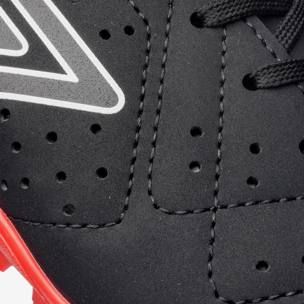 Chuteira Society Umbro Neo Striker Preto/Laranja 8