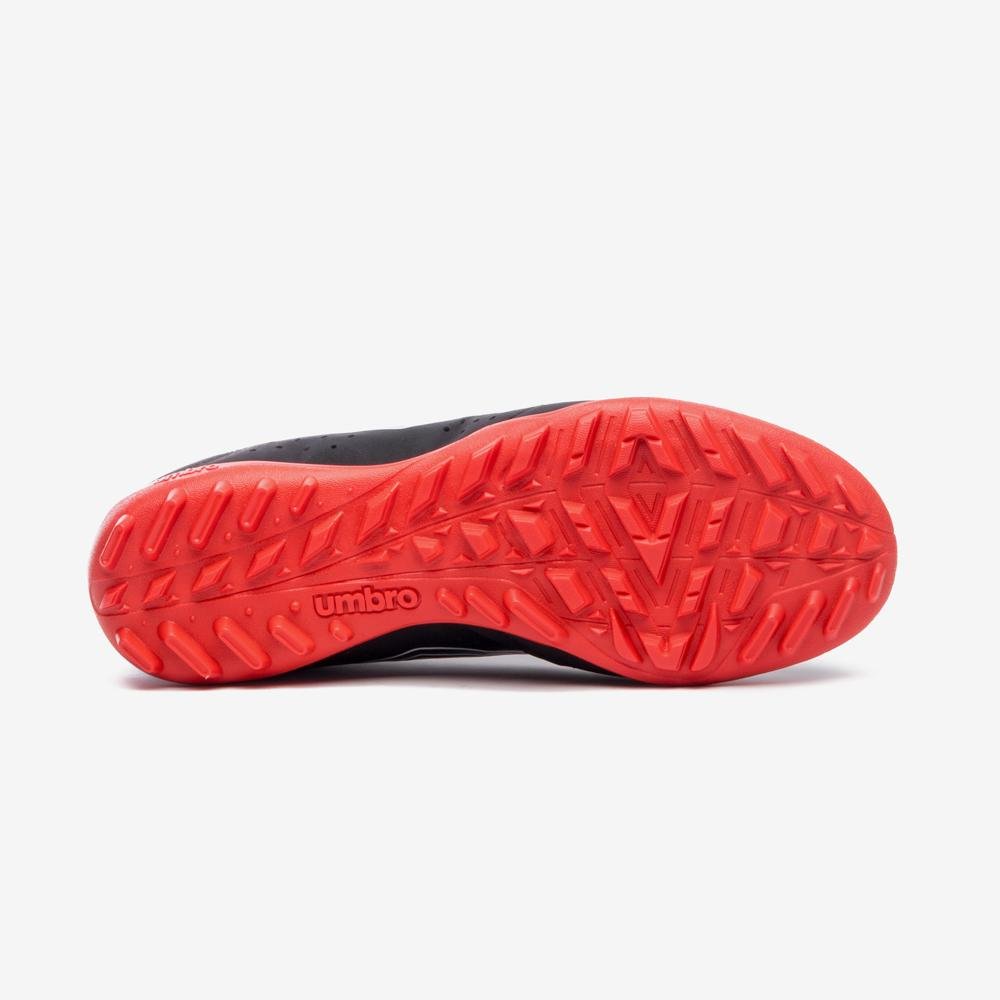 Chuteira Society Umbro Neo Striker Preto/Laranja 5