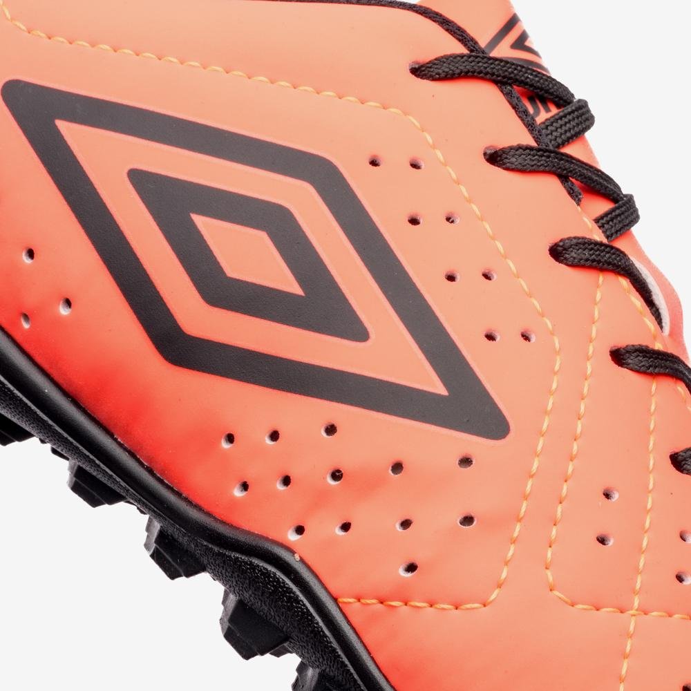 Chuteira Society Umbro Neo Striker Laranja/Preto 8