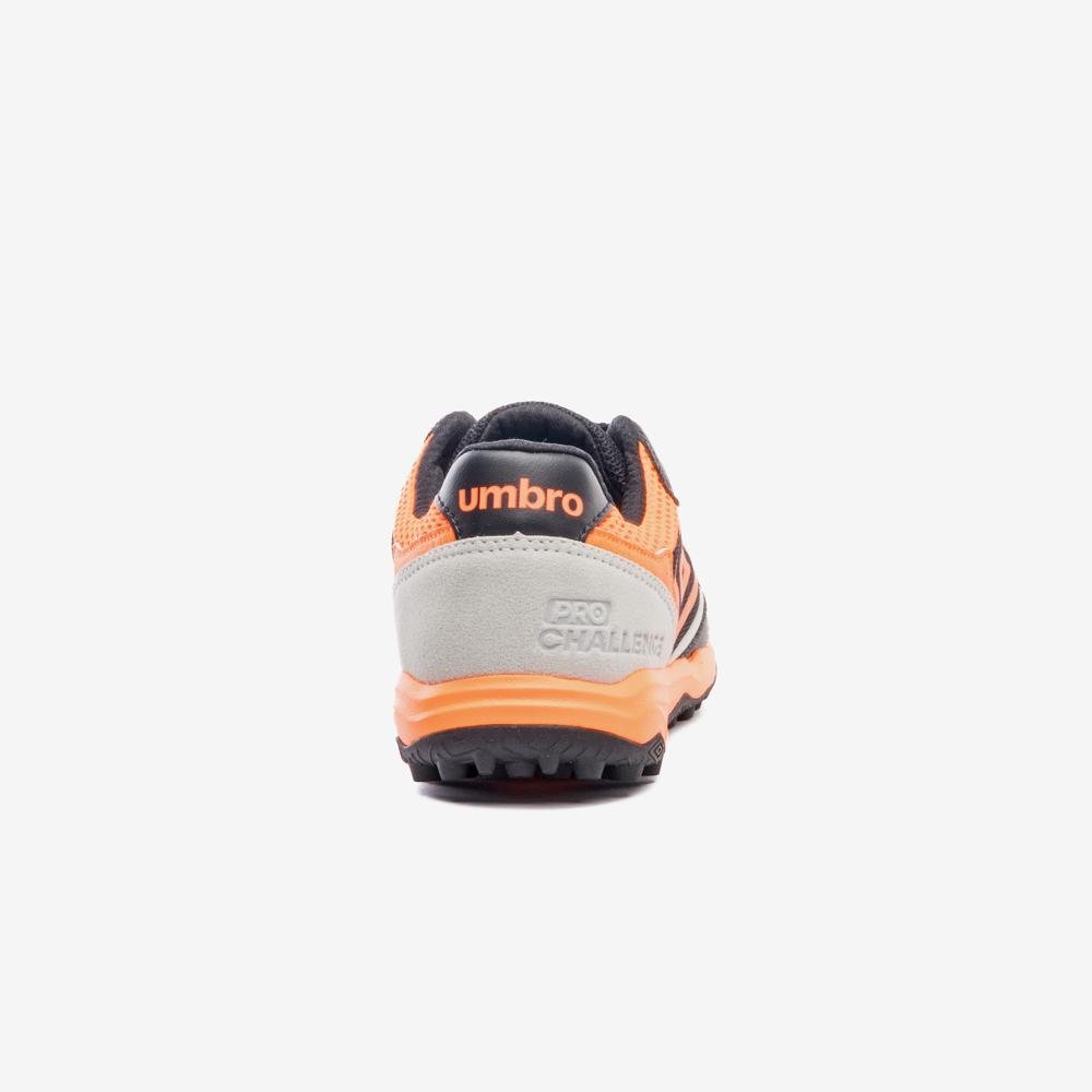 Chuteira Society Umbro Pro Challenge Uptake Preto/Laranja 6