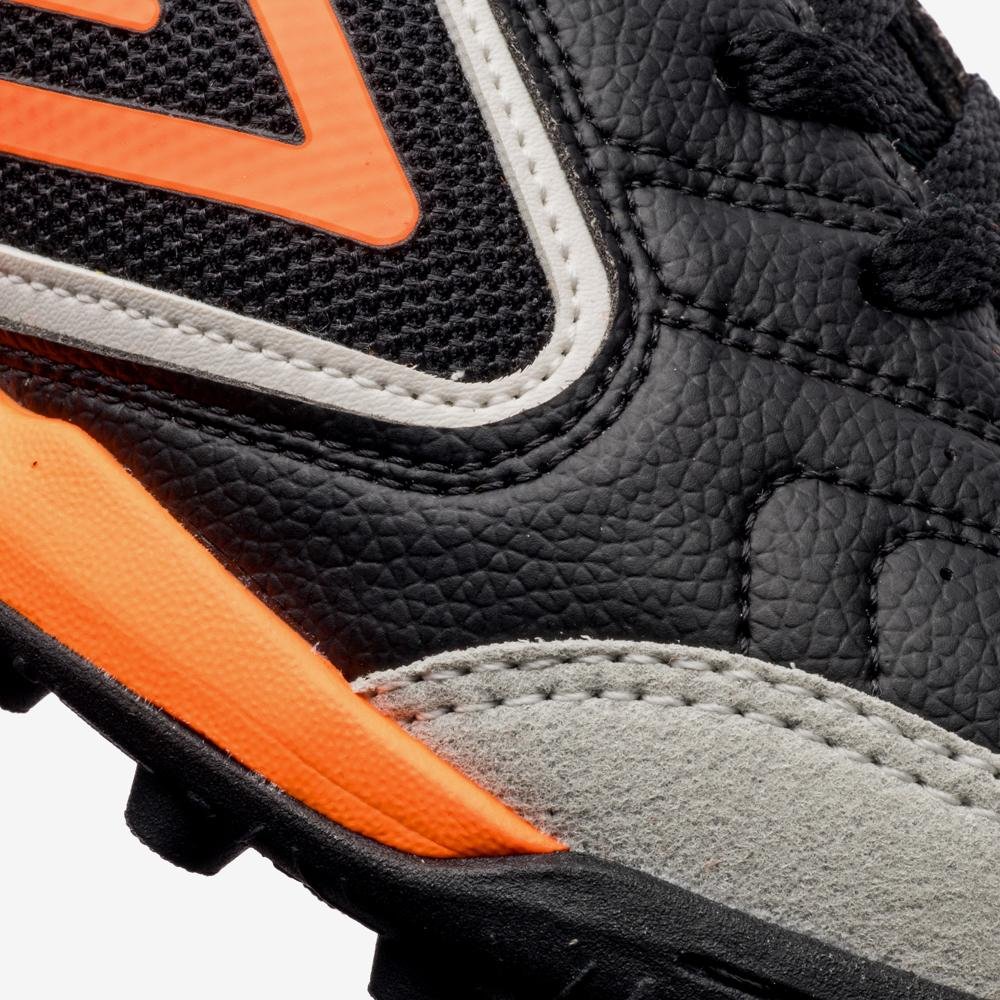 Chuteira Society Umbro Pro Challenge Uptake Preto/Laranja 9