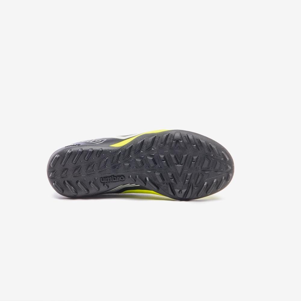 Chuteira Society Umbro Techno II Jr Amarelo/Preto/Branco 5