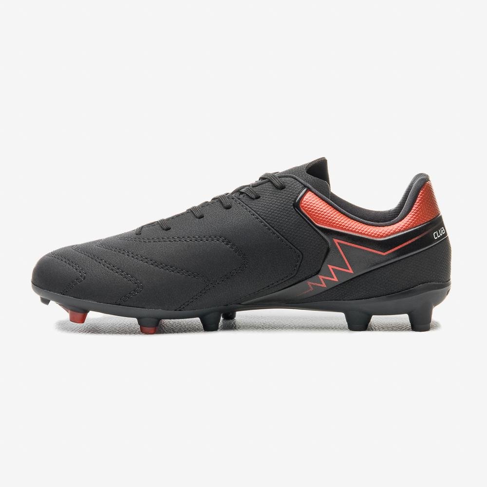 Chuteira Campo Umbro Adamant Master Class Club Preto/Vermelho 2