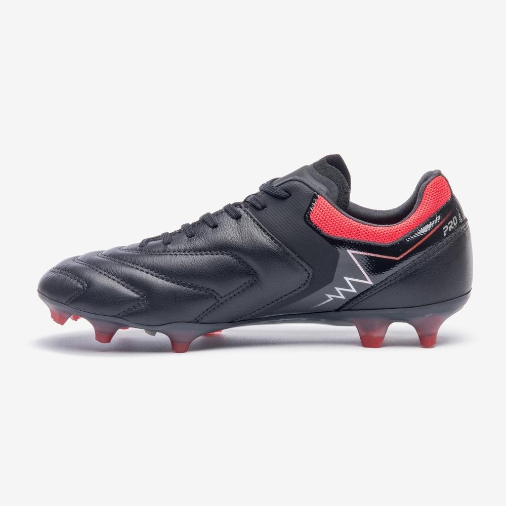 Chuteira Campo Umbro Adamant Master Class Pro Preto/Vermelho 2