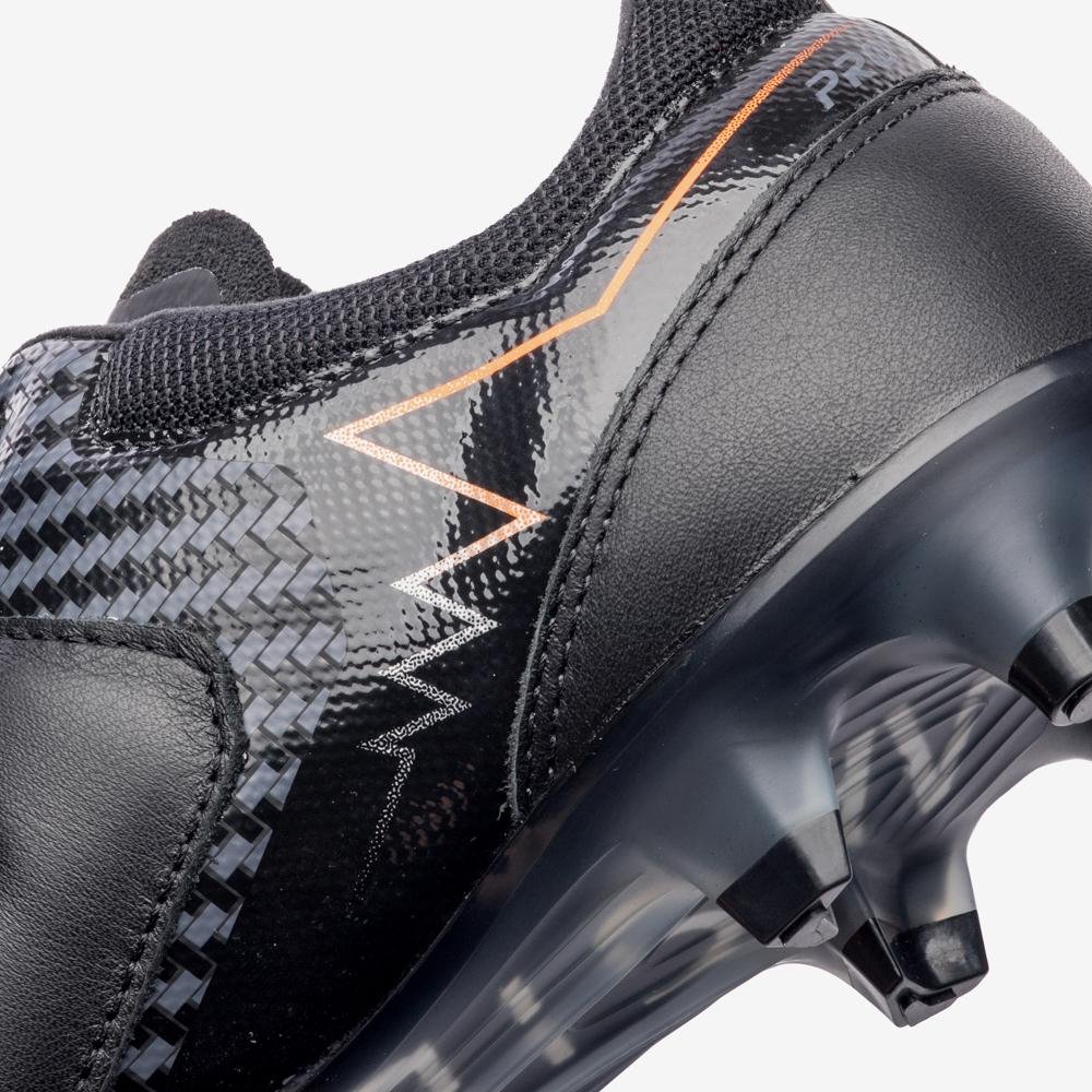 Chuteira Campo Umbro Adamant Master Class Pro Preto/Laranja 9