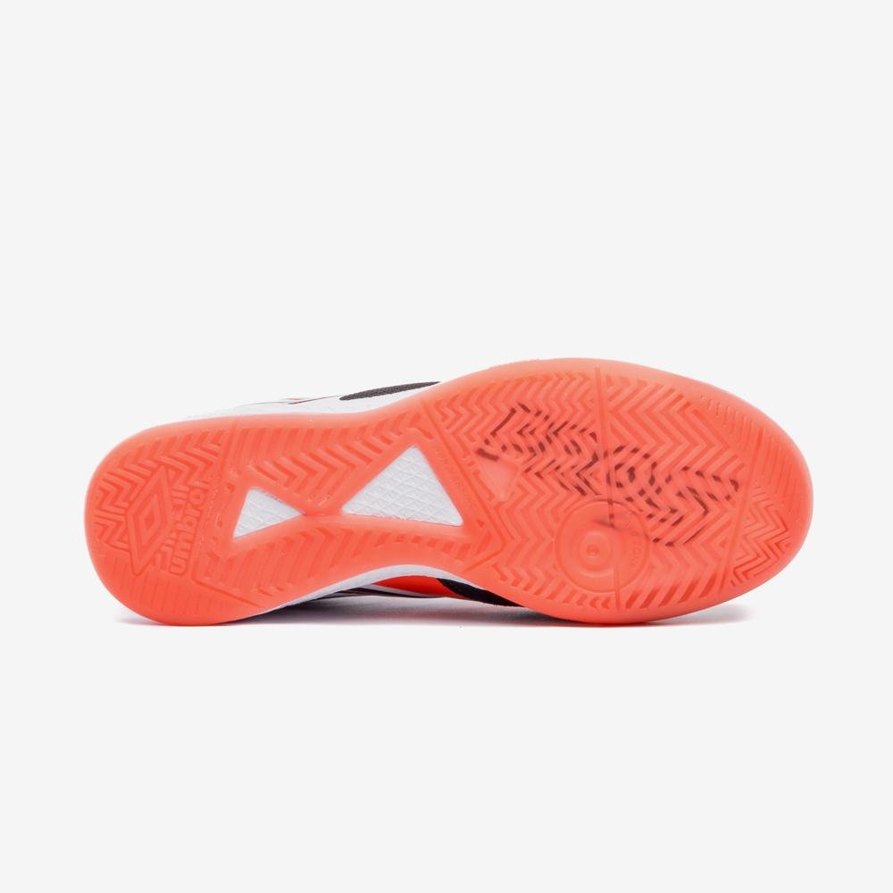 Chuteira Futsal Umbro Pro 5 Bump Laranja/Preto 5