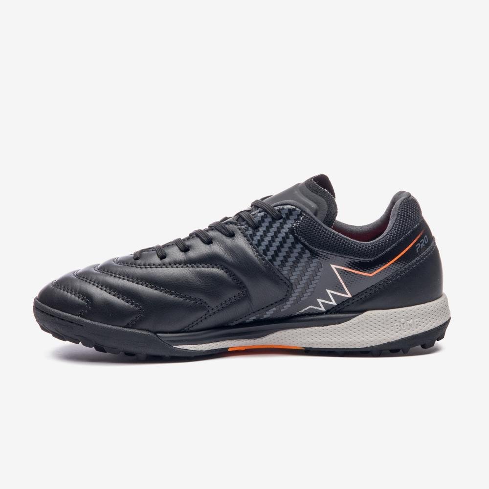 Chuteira Society Umbro Adamant Master Class Pro Bump Preto/Cinza/Laranja 2