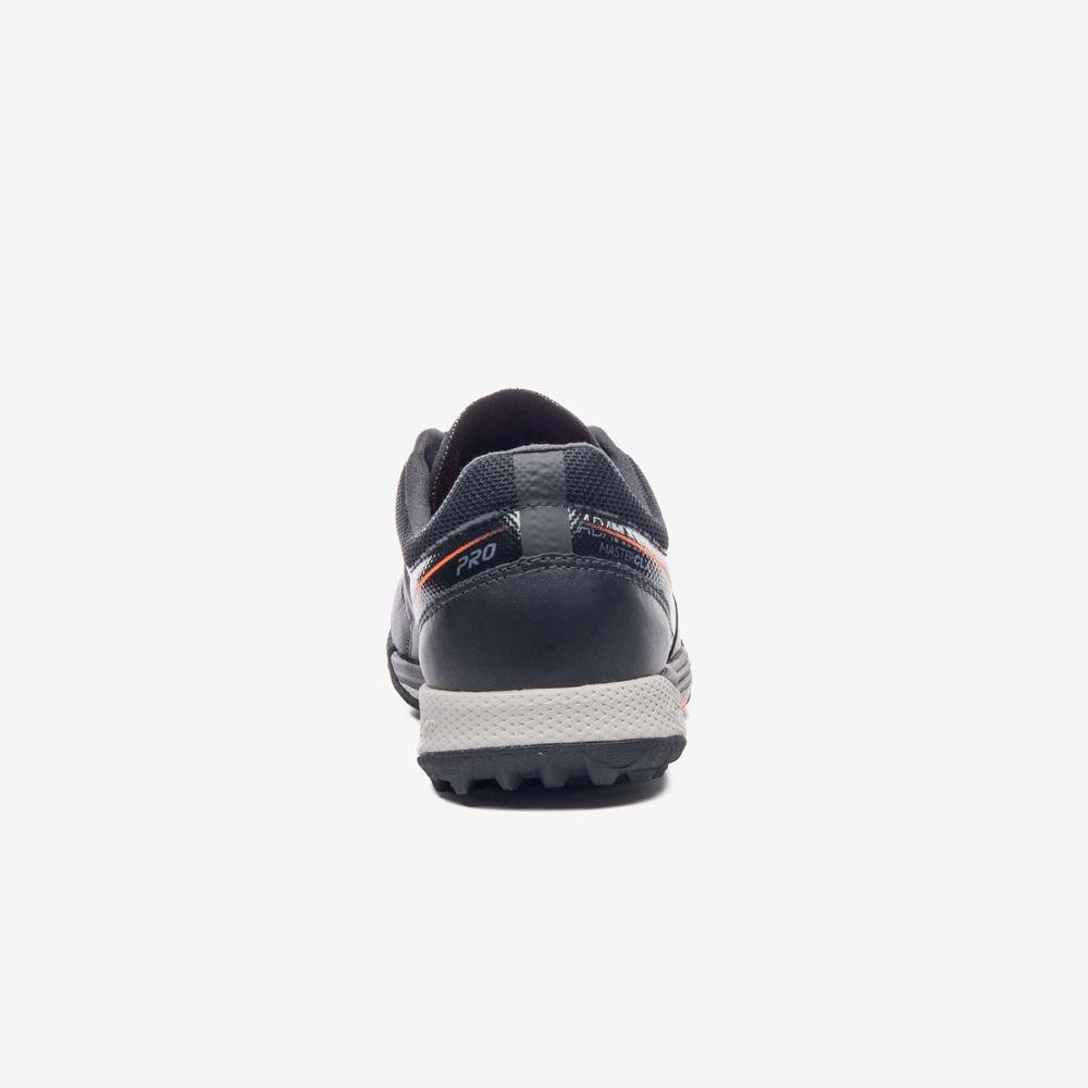 Chuteira Society Umbro Adamant Master Class Pro Bump Preto/Cinza/Laranja 6