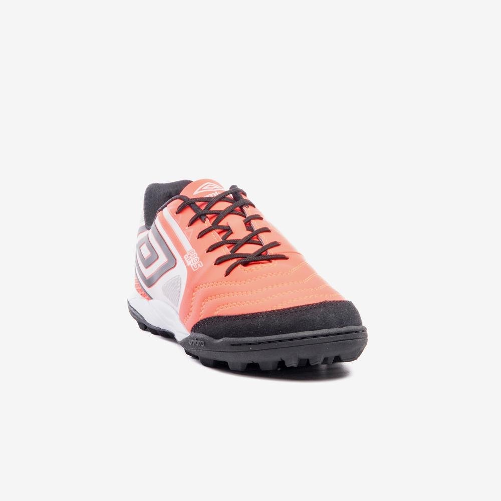 Chuteira Society Umbro Pro 5 Bump Club Laranja/Preto 3