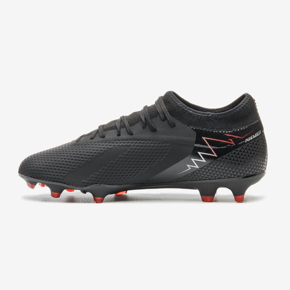 Chuteira Campo Umbro Adamant Top Speed Premier Preto/Vermelho 2