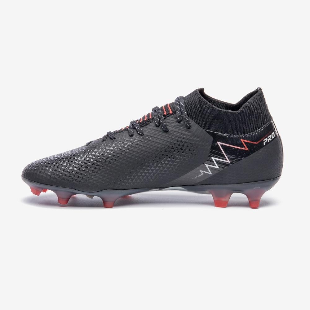 Chuteira Campo Umbro Adamant Top Speed Pro Preto/Vermelho 2